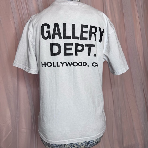 Gallery Dept White T-Shirt Size Small - Picture 1 of 4
